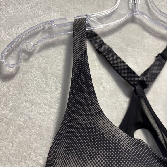 Athleta Women's Advance Sports Bra Molded High Impact Nebula Black Size 40C - Picture 2 of 16
